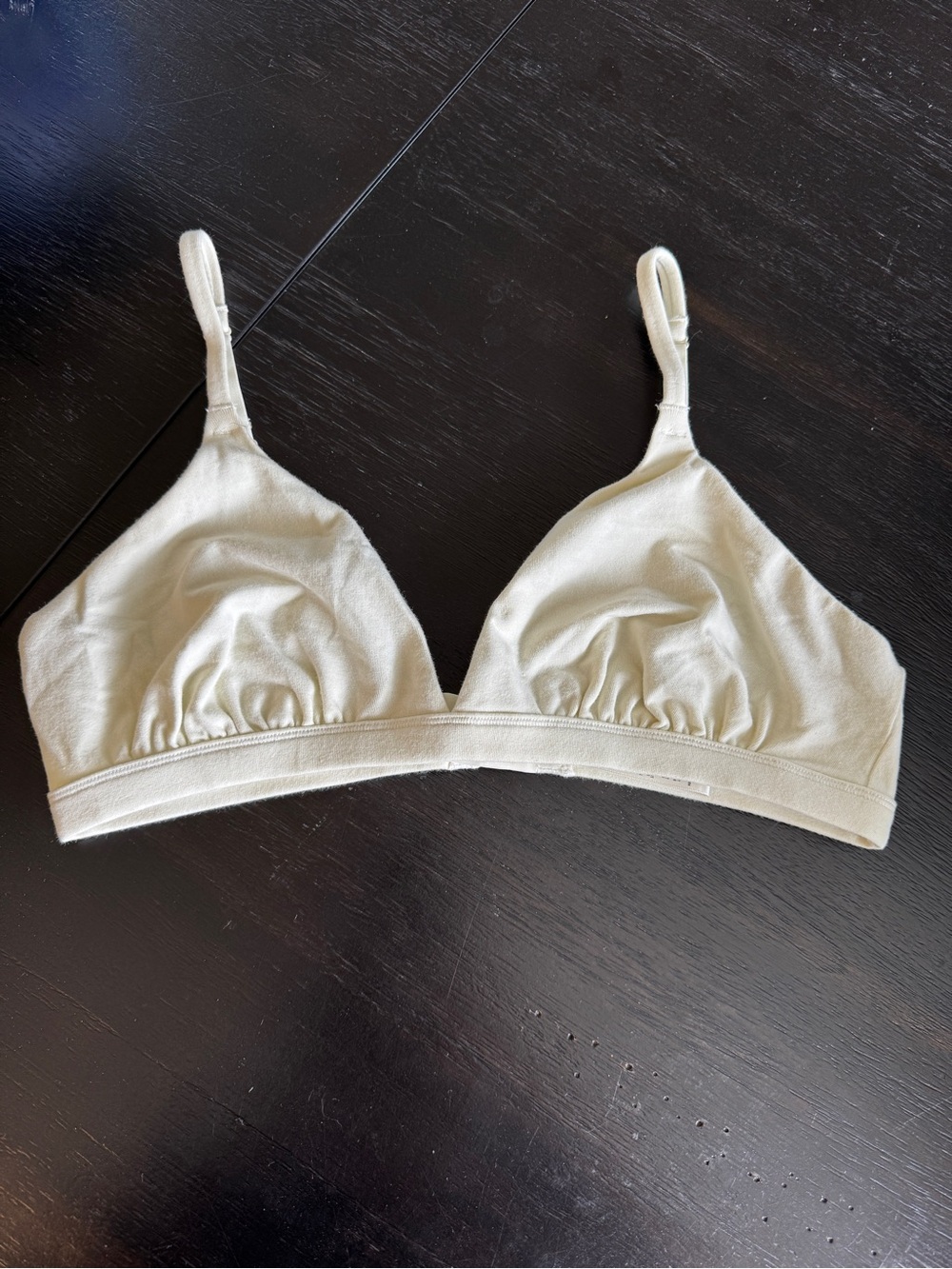 Lane Bryant Soft Wireless Bralette in Light Cream